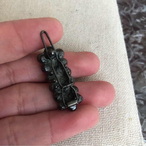 Vintage Rhinestone Hair Clip - Picture 2 of 3